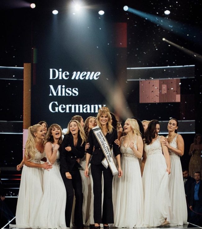 The Miss Germany 2020 is 35 years old and a child