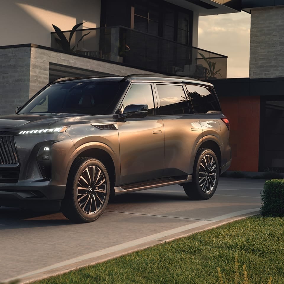 The 2027 Infiniti QX80 Grew Its Grille From a Kyoto Bamboo Grove