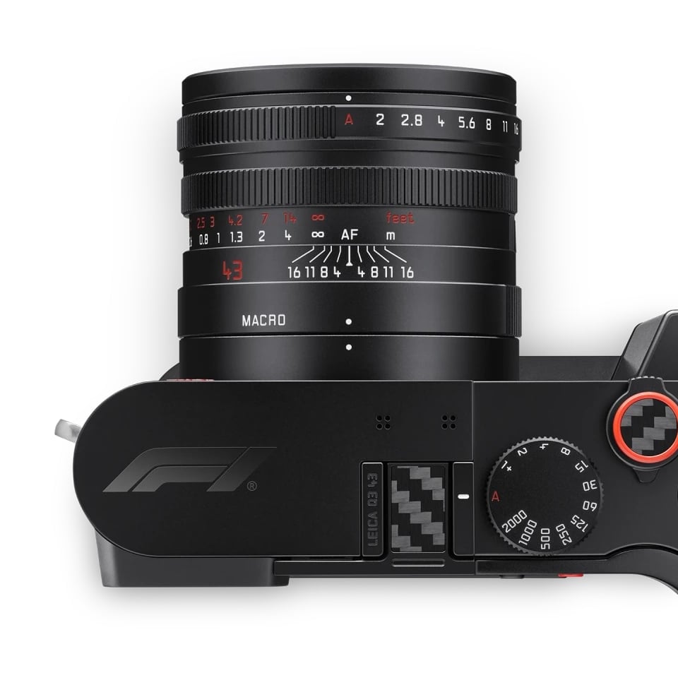 Leica Puts Carbon Fibre Where Your Thumb Goes, and Calls It Formula 1