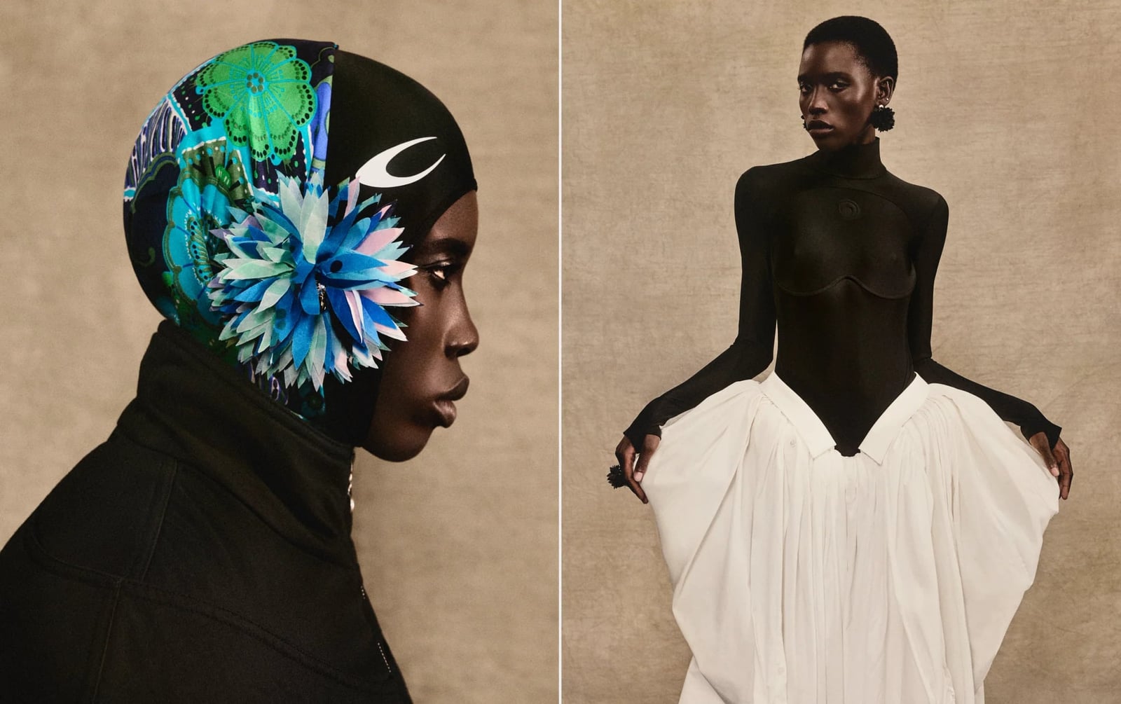Marine Serre's FW26 Treats Jersey Like a Second Skin and Scarves Like Sculpture